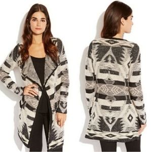Lucky Brand Southwestern Aztec cardigan size large